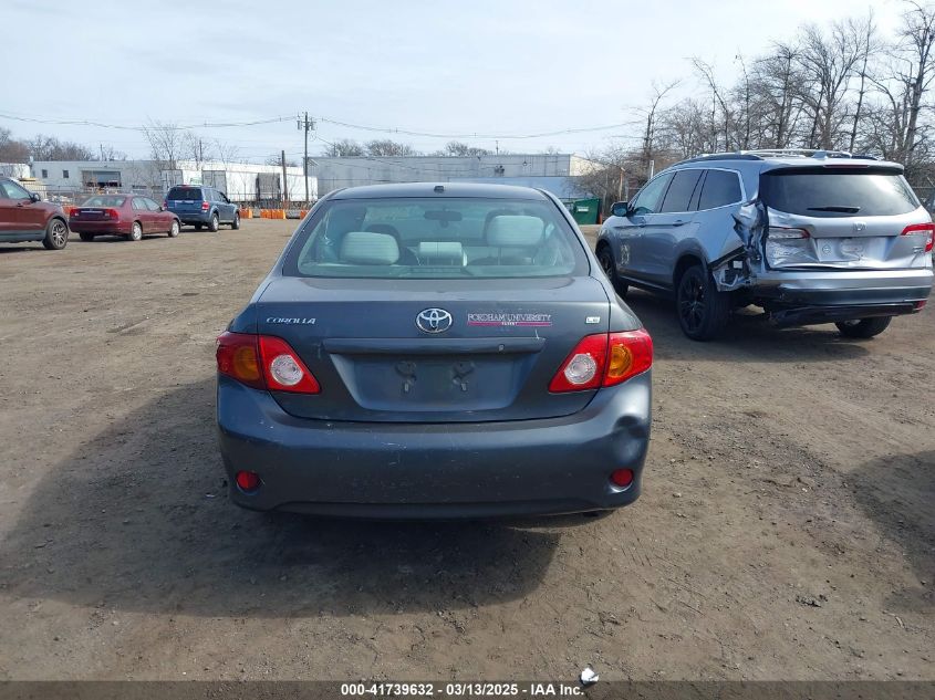 2009 Toyota Corolla Le VIN: 2T1BU40E49C135288 Lot: 41739632