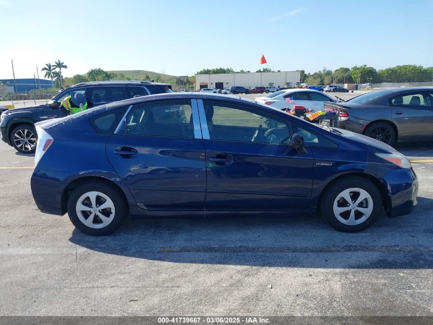 2012 Toyota Prius Three VIN: JTDKN3DU4C1543794 Lot: 41739667