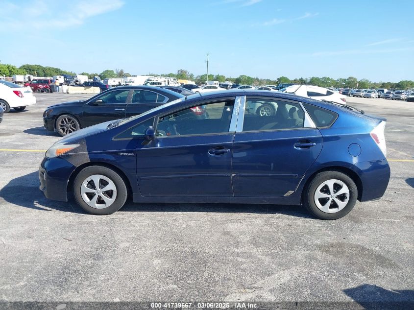 2012 Toyota Prius Three VIN: JTDKN3DU4C1543794 Lot: 41739667