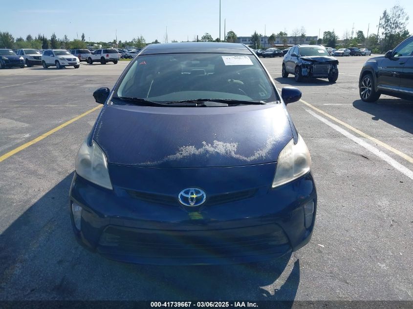 2012 Toyota Prius Three VIN: JTDKN3DU4C1543794 Lot: 41739667