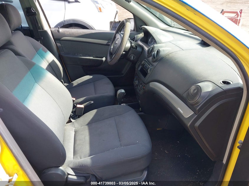 2008 CHEVROLET AVEO VIN: KL1TD566X8B259886