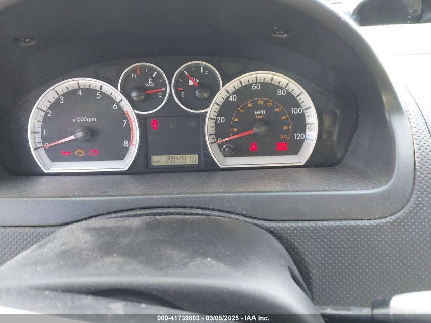 2008 CHEVROLET AVEO VIN: KL1TD566X8B259886