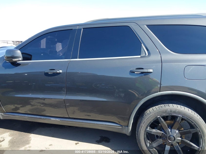 2011 DODGE DURANGO VIN: 1D4RD4GG6BC730439