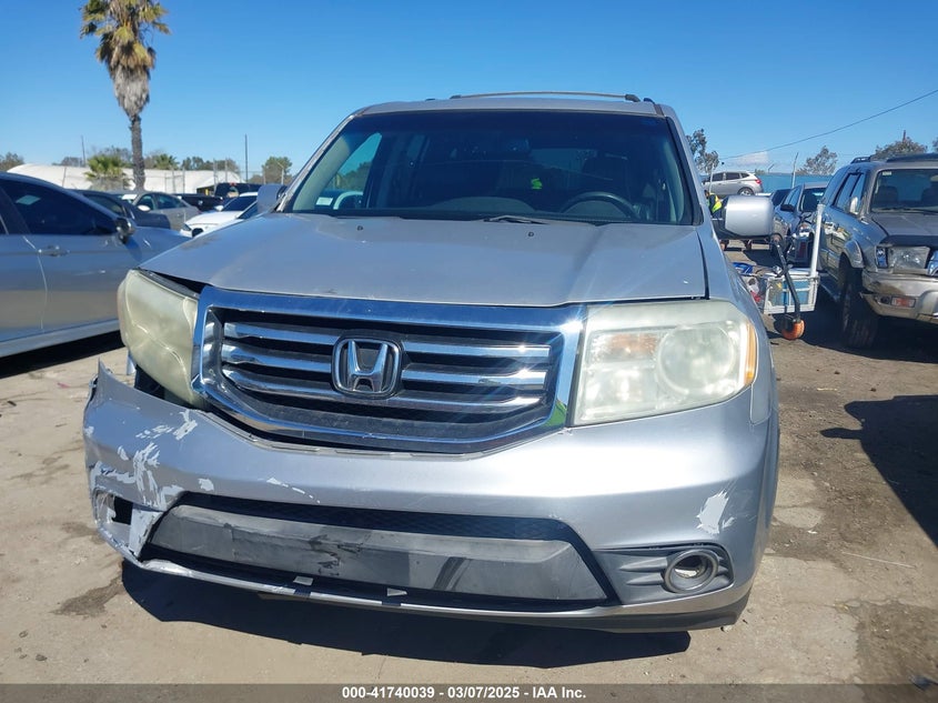 2012 HONDA PILOT VIN: 5FNYF3H50CB001271
