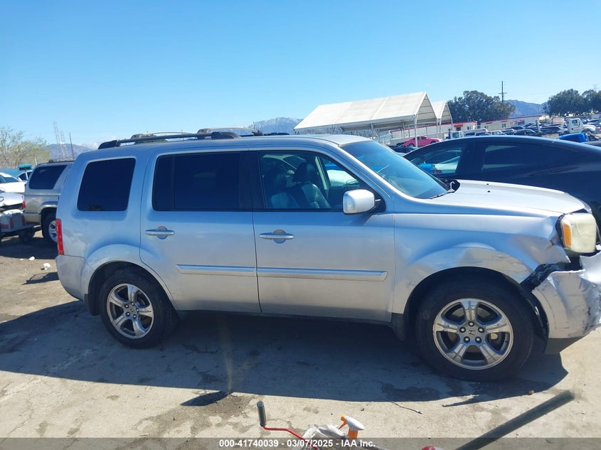 2012 HONDA PILOT VIN: 5FNYF3H50CB001271