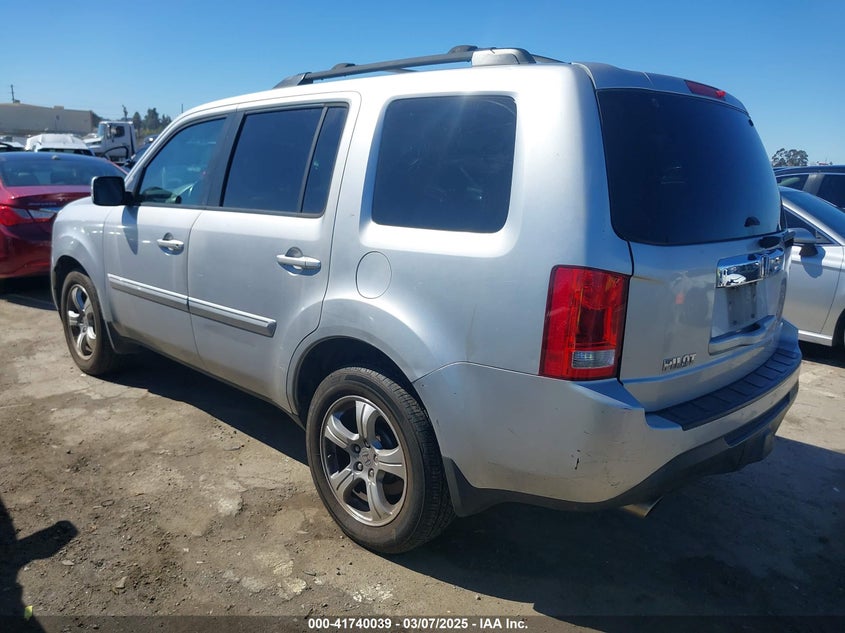 2012 HONDA PILOT VIN: 5FNYF3H50CB001271