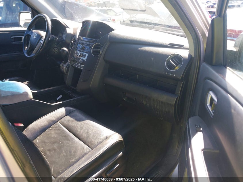 2012 HONDA PILOT VIN: 5FNYF3H50CB001271