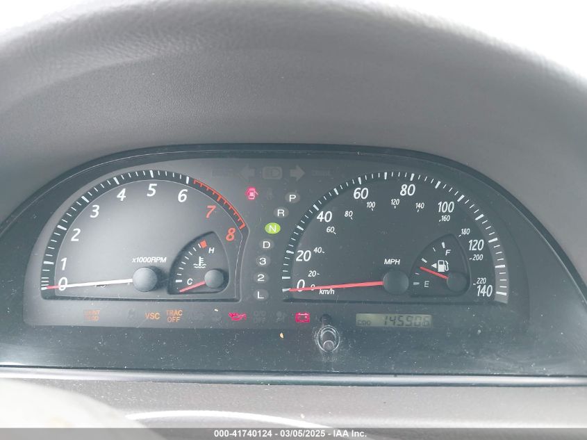 2004 Toyota Camry Xle V6 VIN: 4T1BF30K44U069441 Lot: 41740124