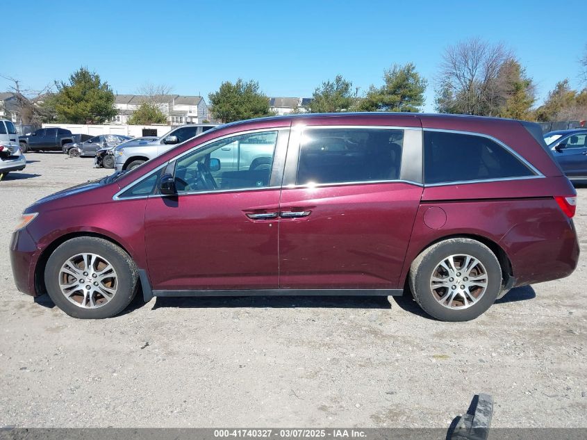 2011 Honda Odyssey Ex-L VIN: 5FNRL5H60BB016613 Lot: 41740327
