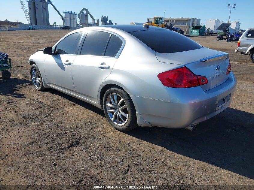 2008 INFINITI G35X VIN: JNKBV61F58M274281