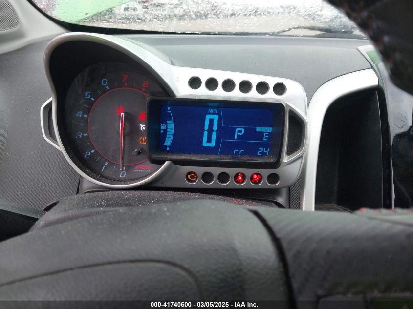 2014 Chevrolet Sonic Rs Auto VIN: 1G1JG6SBXE4236942 Lot: 41740500