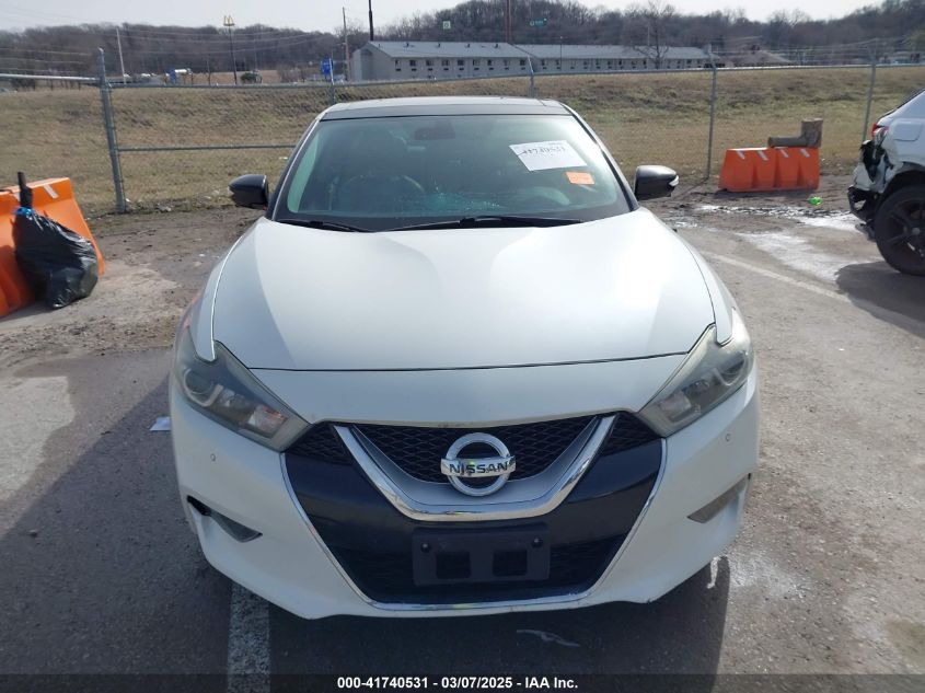 2016 Nissan Maxima 3.5 Platinum VIN: 1N4AA6AP5GC397980 Lot: 41740531