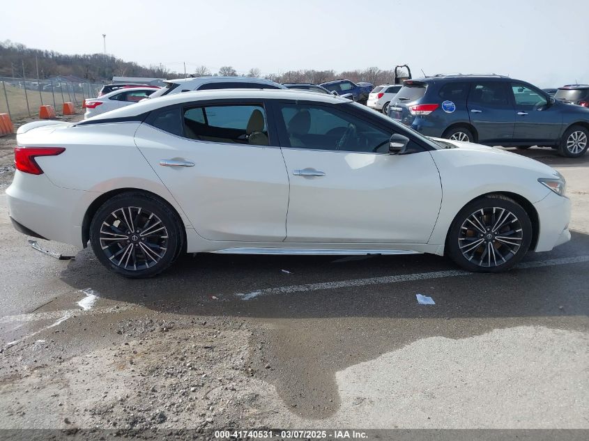 2016 Nissan Maxima 3.5 Platinum VIN: 1N4AA6AP5GC397980 Lot: 41740531