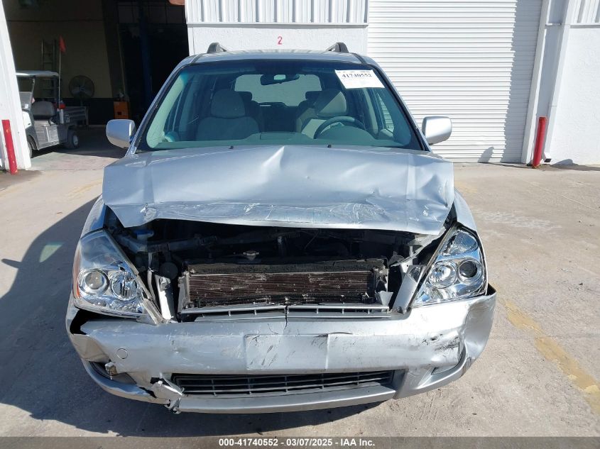 2008 Kia Sedona Lx VIN: KNDMB233586221213 Lot: 41740552