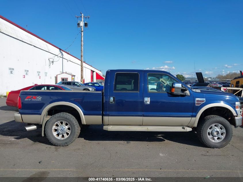 2008 Ford F-350 Fx4/Harley-Davidson/King Ranch/Lariat/Xl/Xlt VIN: 1FTWW31R18EA06962 Lot: 41740635