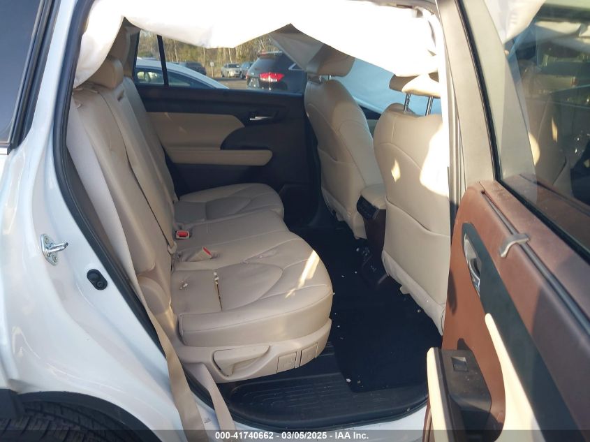 2022 Toyota Highlander Xle VIN: 5TDHZRAH1NS100453 Lot: 41740662