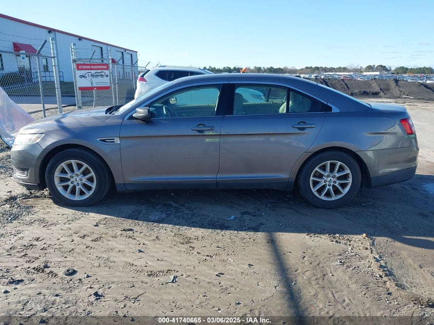 2013 FORD TAURUS VIN: 1FAHP2D82DG213755