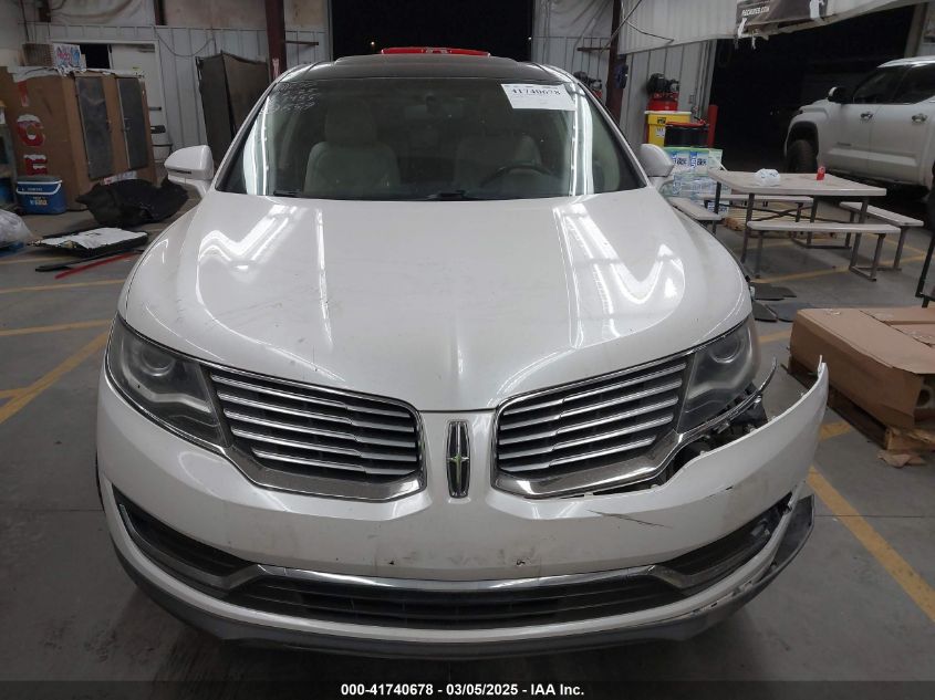 2017 Lincoln Mkx Reserve VIN: 2LMPJ6LR0HBL13455 Lot: 41740678
