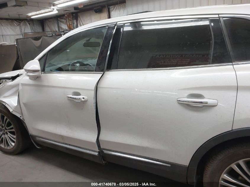 2017 Lincoln Mkx Reserve VIN: 2LMPJ6LR0HBL13455 Lot: 41740678