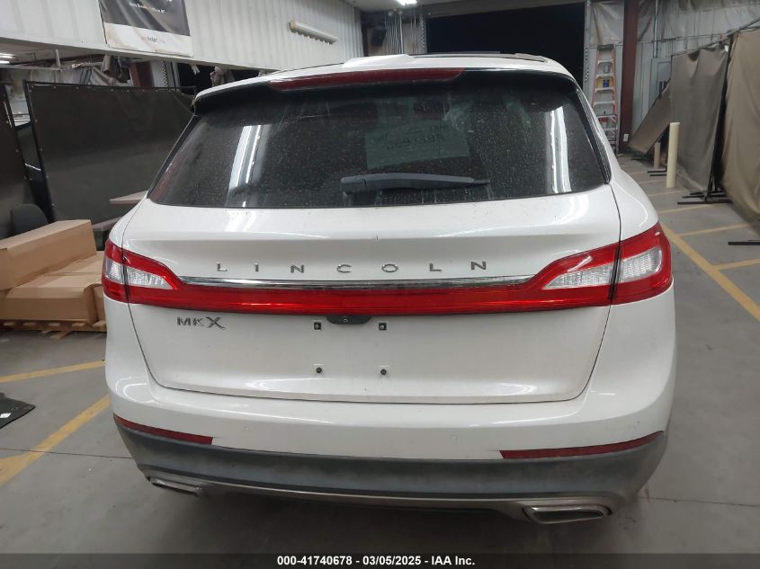 2017 Lincoln Mkx Reserve VIN: 2LMPJ6LR0HBL13455 Lot: 41740678