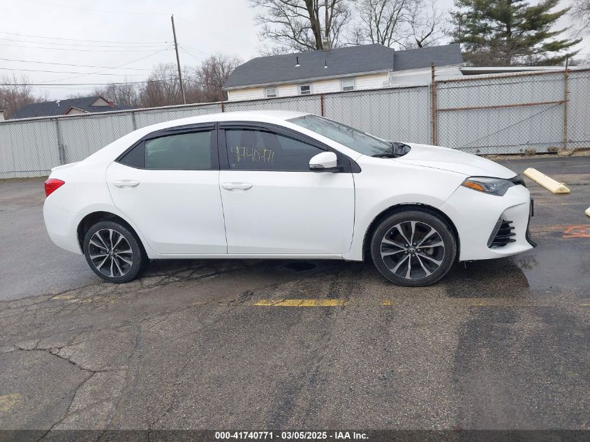 2017 Toyota Corolla Se VIN: 5YFBURHE8HP624714 Lot: 41740771