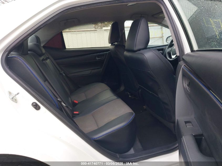 2017 Toyota Corolla Se VIN: 5YFBURHE8HP624714 Lot: 41740771