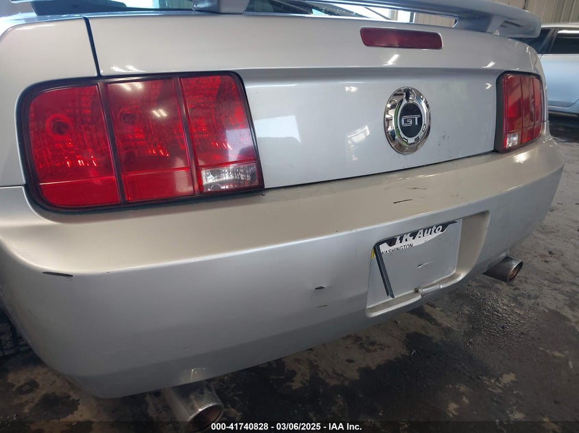 2005 Ford Mustang V6 Deluxe/V6 Premium VIN: 1ZVFT80NX55165461 Lot: 41740828