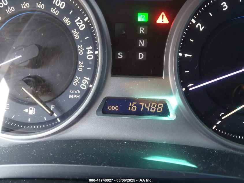 2008 Lexus Is 250 VIN: JTHBK262985057365 Lot: 41740927