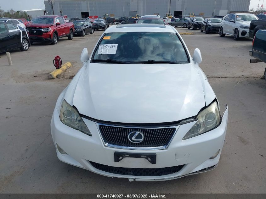 2008 Lexus Is 250 VIN: JTHBK262985057365 Lot: 41740927