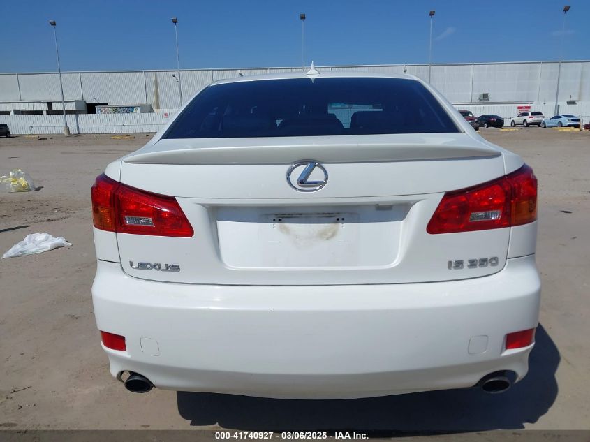 2008 Lexus Is 250 VIN: JTHBK262985057365 Lot: 41740927