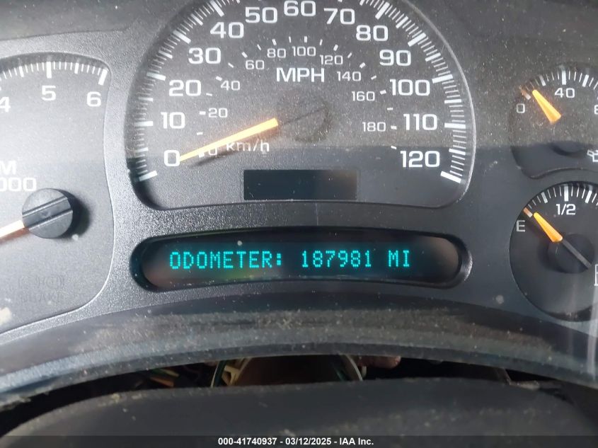 2003 Chevrolet Suburban 1500 Ls VIN: 1GNEC16T73J190177 Lot: 41740937