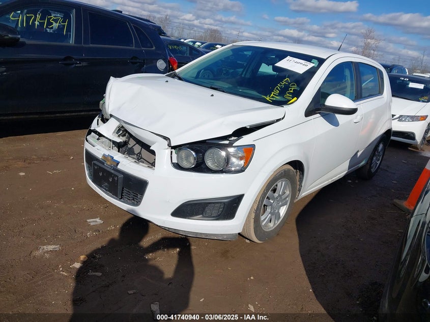 2014 CHEVROLET SONIC VIN: 1G1JC6SH4E4216055