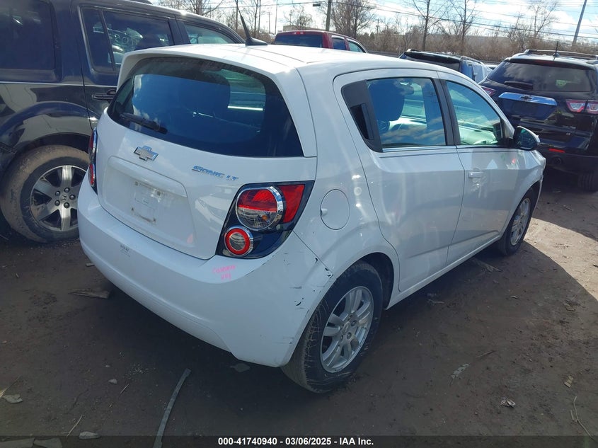 2014 CHEVROLET SONIC VIN: 1G1JC6SH4E4216055