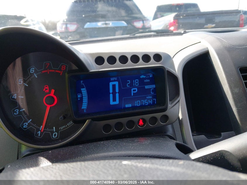 2014 CHEVROLET SONIC VIN: 1G1JC6SH4E4216055