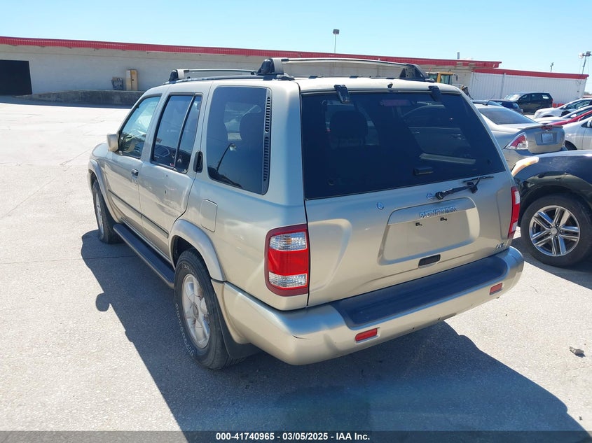 2000 NISSAN PATHFINDER auction photo 3