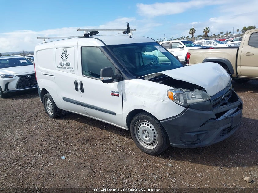 2016 RAM PROMASTER CITY TRADESMAN - ZFBERFAT4G6B08951