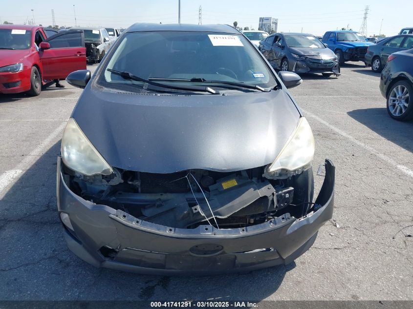 2013 Toyota Prius C Two VIN: JTDKDTB37D1548891 Lot: 41741291