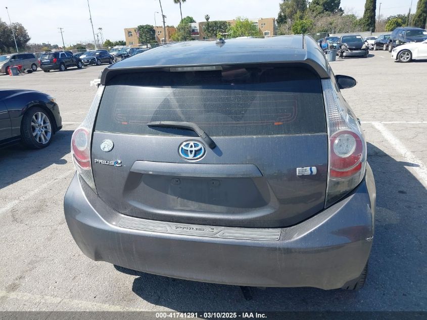 2013 Toyota Prius C Two VIN: JTDKDTB37D1548891 Lot: 41741291