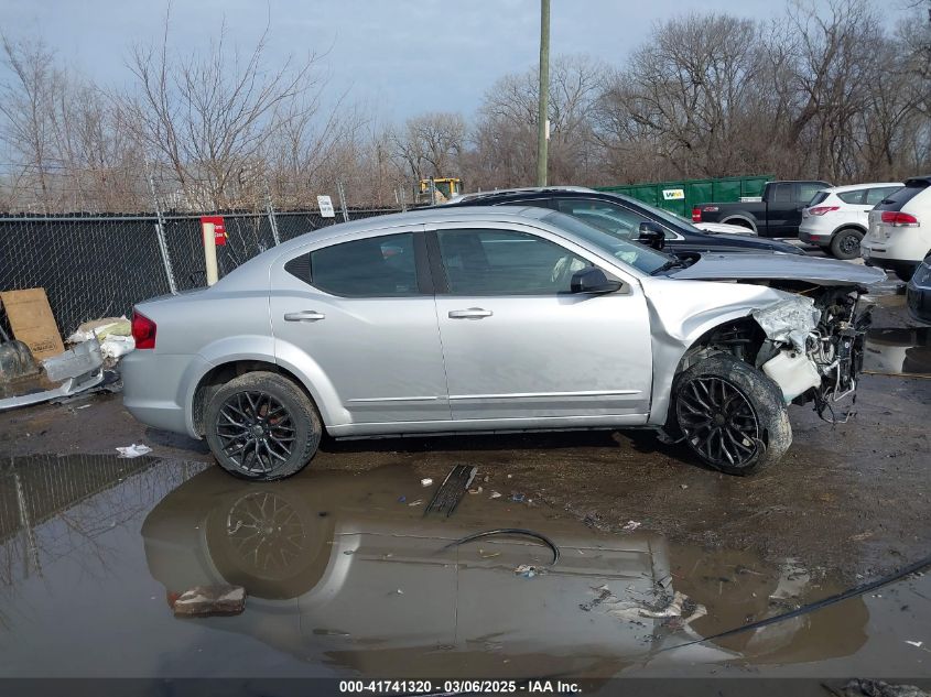 2012 Dodge Avenger Se VIN: 1C3CDZAG5CN269835 Lot: 41741320