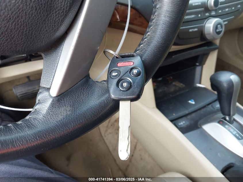 2008 Honda Accord 3.5 Ex-L VIN: 1HGCP36858A073802 Lot: 41741394