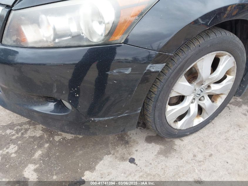 2008 Honda Accord 3.5 Ex-L VIN: 1HGCP36858A073802 Lot: 41741394