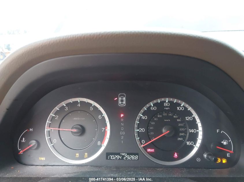 2008 Honda Accord 3.5 Ex-L VIN: 1HGCP36858A073802 Lot: 41741394