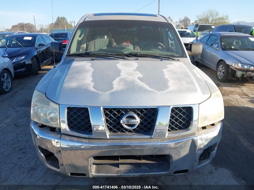 2006 Nissan Titan Le/Se/Xe VIN: 1N6AA07A56N54988 Lot: 41741406
