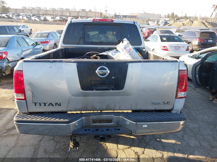 2006 Nissan Titan Le/Se/Xe VIN: 1N6AA07A56N54988 Lot: 41741406