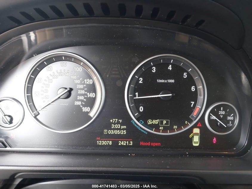 2014 BMW 528I VIN: WBA5A5C52ED507826