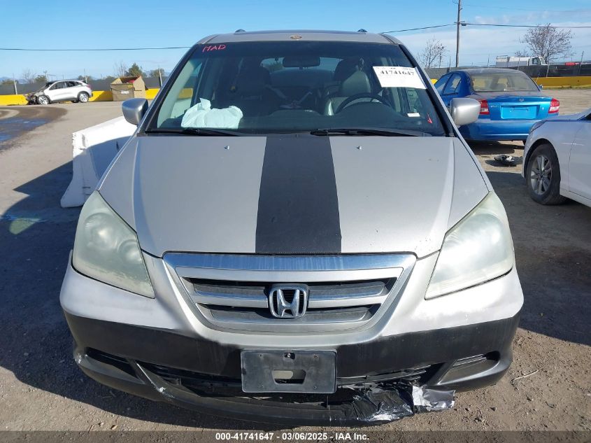 2006 Honda Odyssey Ex-L VIN: 5FNRL38756B037816 Lot: 41741647