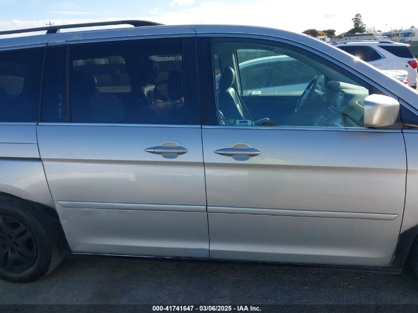 2006 Honda Odyssey Ex-L VIN: 5FNRL38756B037816 Lot: 41741647