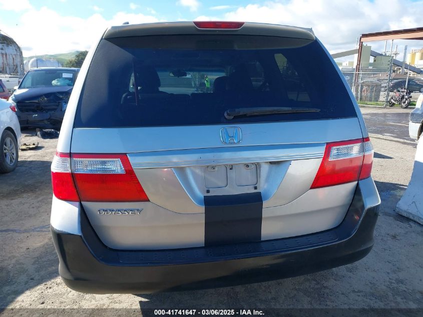 2006 Honda Odyssey Ex-L VIN: 5FNRL38756B037816 Lot: 41741647