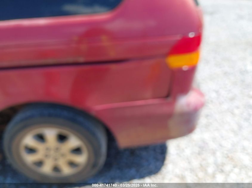 2002 Honda Odyssey Ex VIN: 5FNRL18602B045781 Lot: 41741740