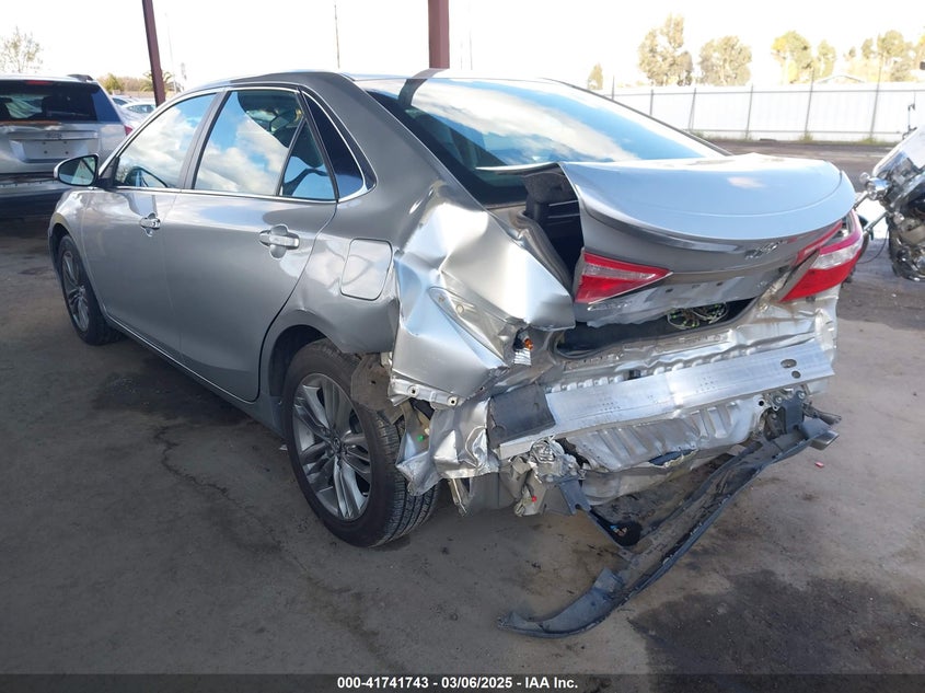 2016 TOYOTA CAMRY VIN: 4T1BF1FK1GU226049